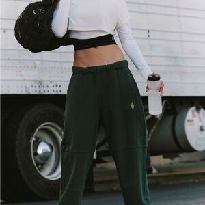 Free people movement Top Score barrel pants in Pine